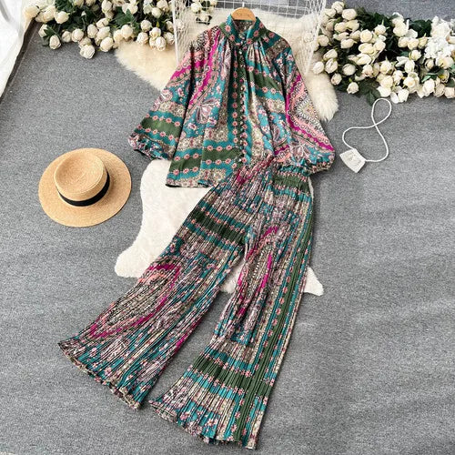 Completo Donna Due Pezzi – Maglia e Pantaloni Coordinati