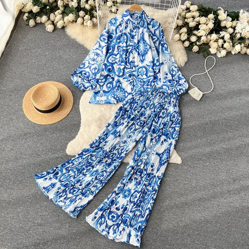 Completo Donna Due Pezzi – Maglia e Pantaloni Coordinati