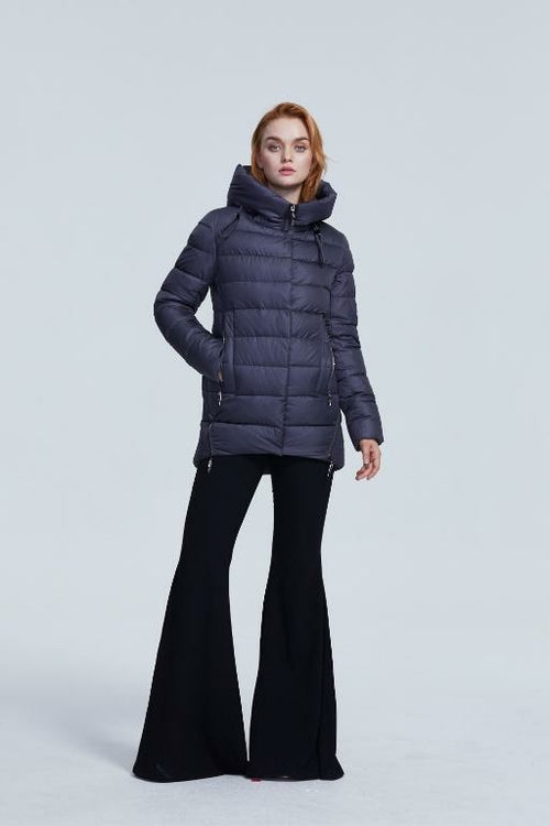 Parka Donna con Cappuccio – Giubbotto Invernale Caldo e Casual