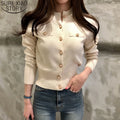 Cardigan Corto Donna Slim Coreano – Maglia Autunno 2026