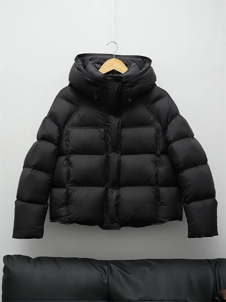 Parka Invernale con Cappuccio – Imbottito Caldo