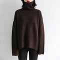 Maglione Dolcevita Donna Coreano Pullover Caldo