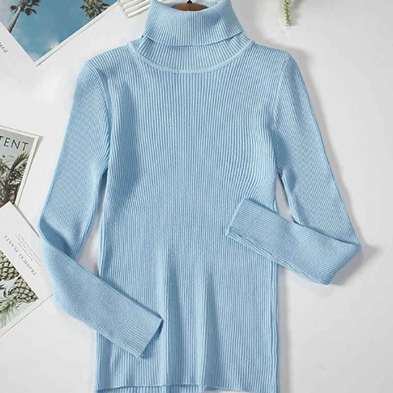 Maglione Collo Alto Donna in Cashmere – Pullover Morbido