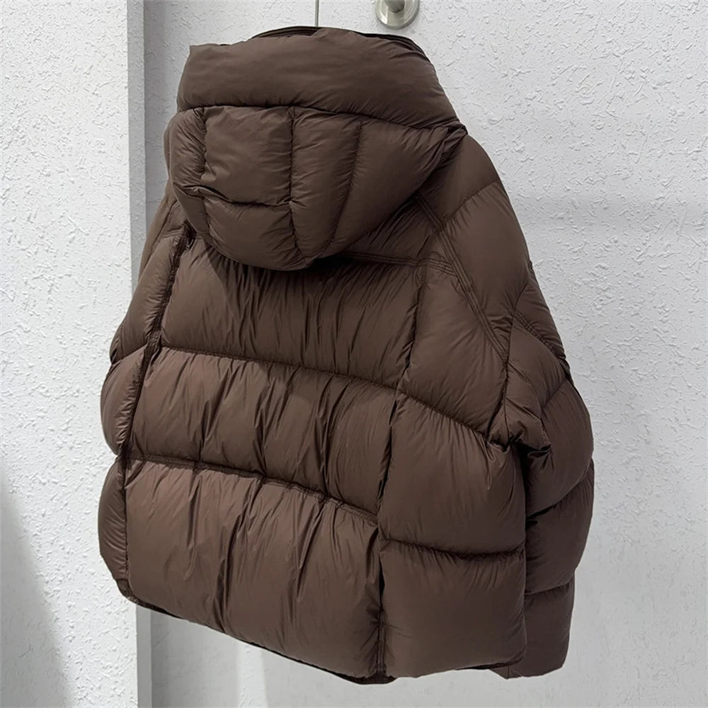 Parka Invernale con Cappuccio – Imbottito Caldo