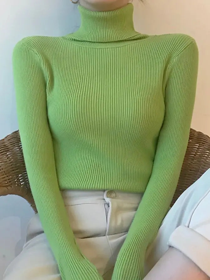 Maglione Collo Alto Donna in Cashmere – Pullover Morbido