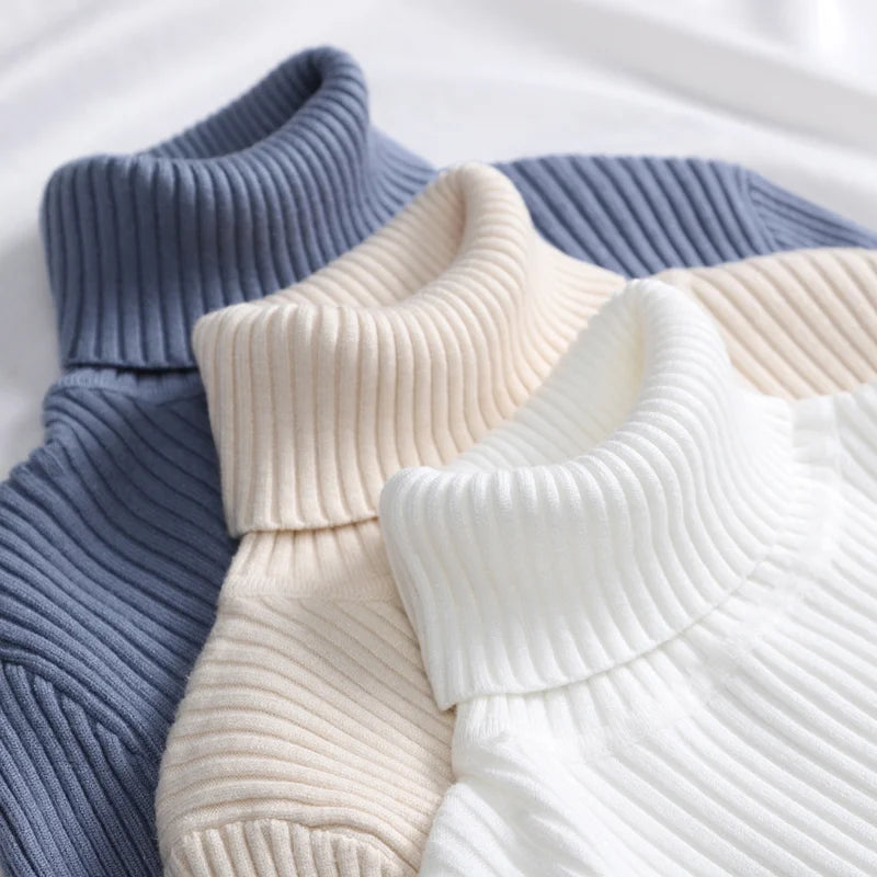 Maglione Collo Alto Donna in Cashmere – Pullover Morbido