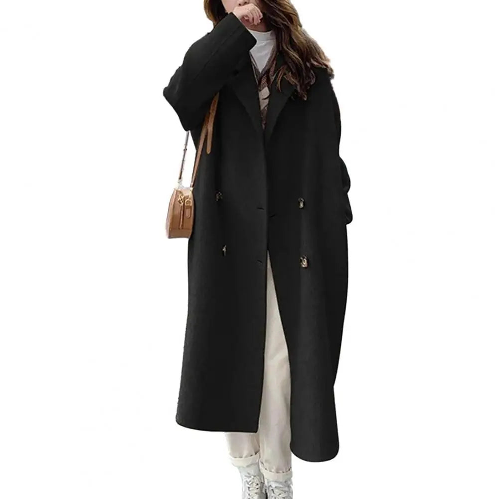Trench Doppiopetto Donna – Cappotto Lungo Invernale Elegante