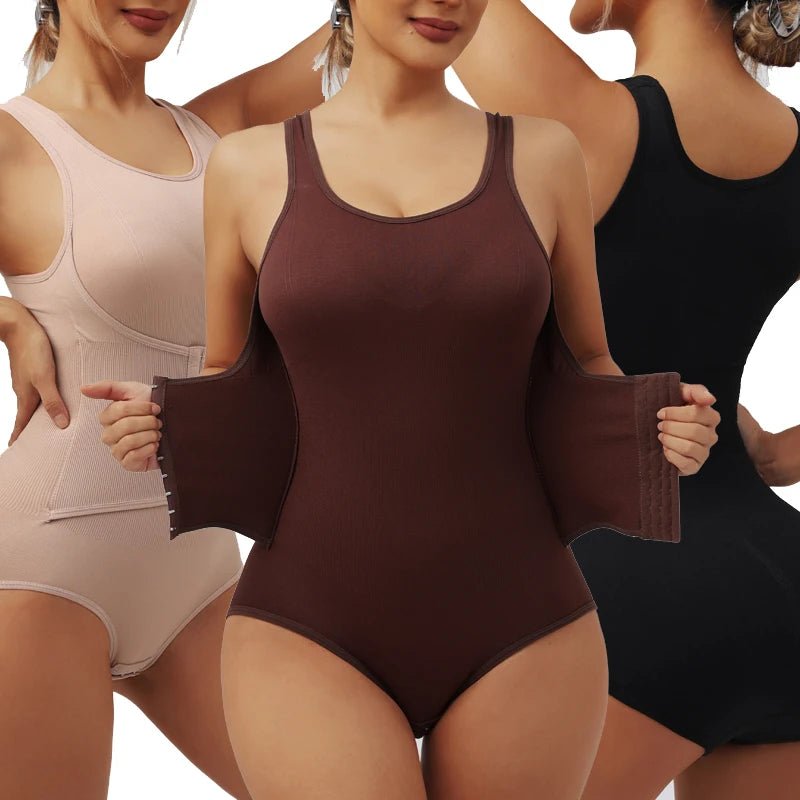 Body Shapewear Donna con Cerniera – Guaina Modellante Vita e Pancia Controllo - Veyla