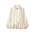 Bomber Oversize con Volant – Capispalla Donna - Veyla