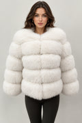 Cappotto in Pelliccia Sintetica Donna – Fluffy Elegante Invernale - Veyla