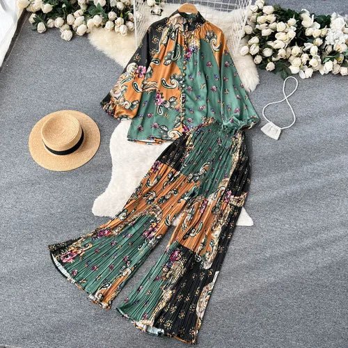 Completo Donna Due Pezzi – Maglia e Pantaloni Coordinati - Veyla