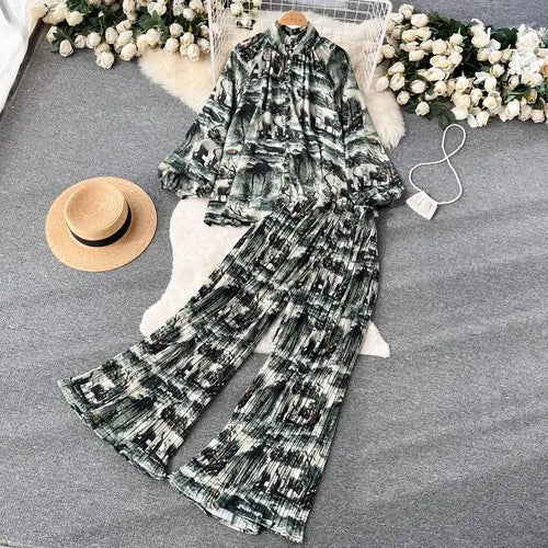 Completo Donna Due Pezzi – Maglia e Pantaloni Coordinati - Veyla