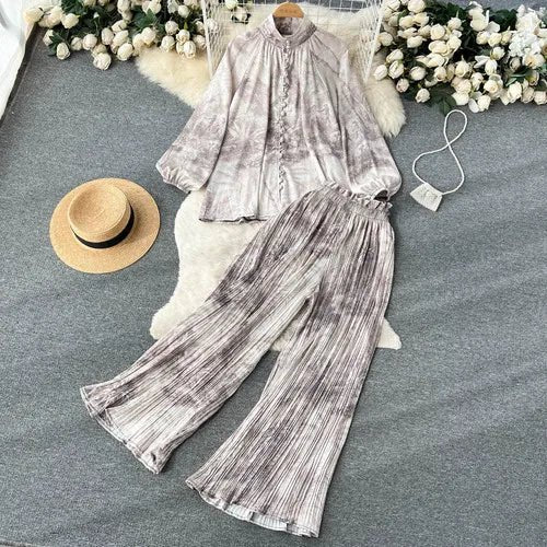 Completo Donna Due Pezzi – Maglia e Pantaloni Coordinati - Veyla