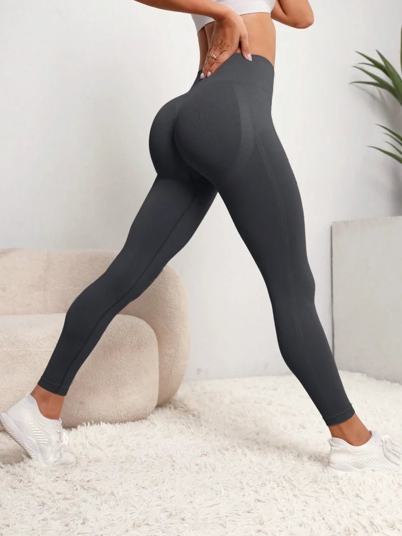 Leggings Donna Sportivi Push Up – Vita Alta Fitness Yoga Palestra Senza Cuciture - Veyla