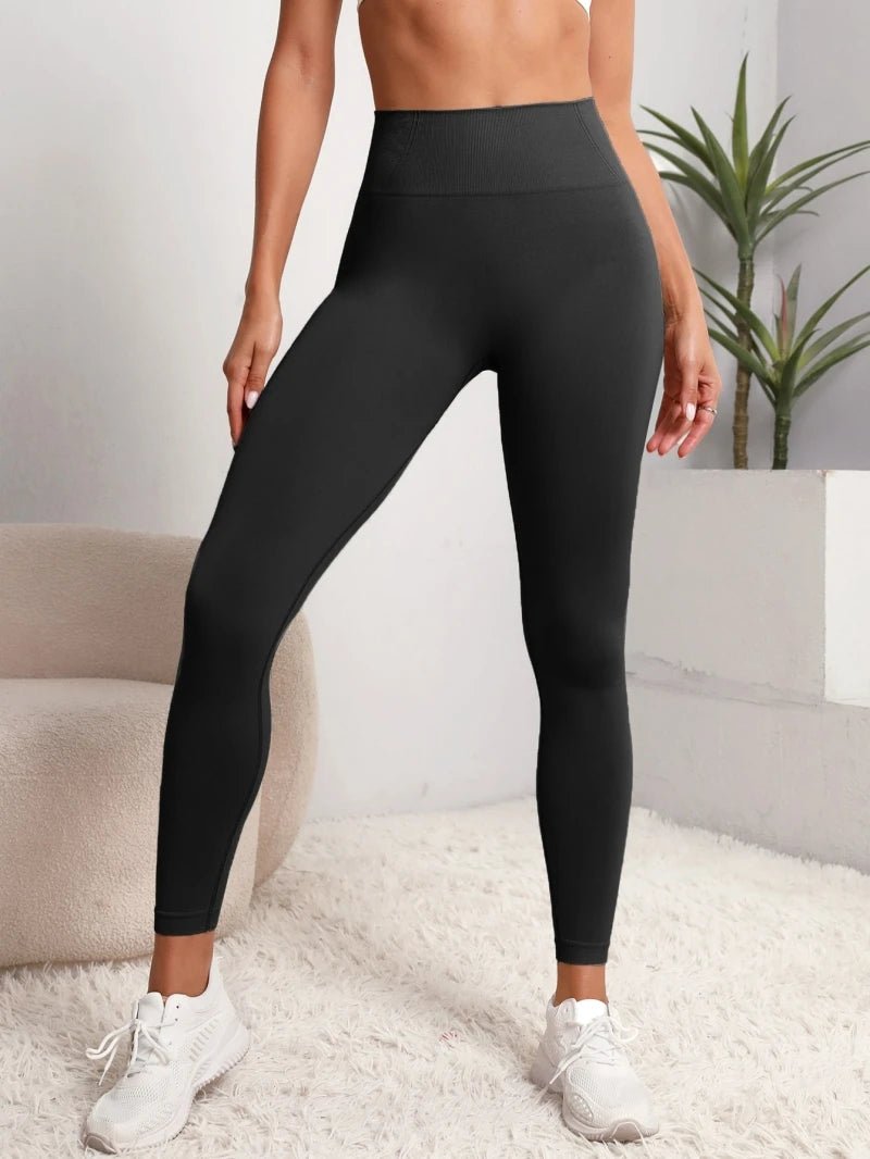 Leggings Donna Sportivi Push Up – Vita Alta Fitness Yoga Palestra Senza Cuciture - Veyla