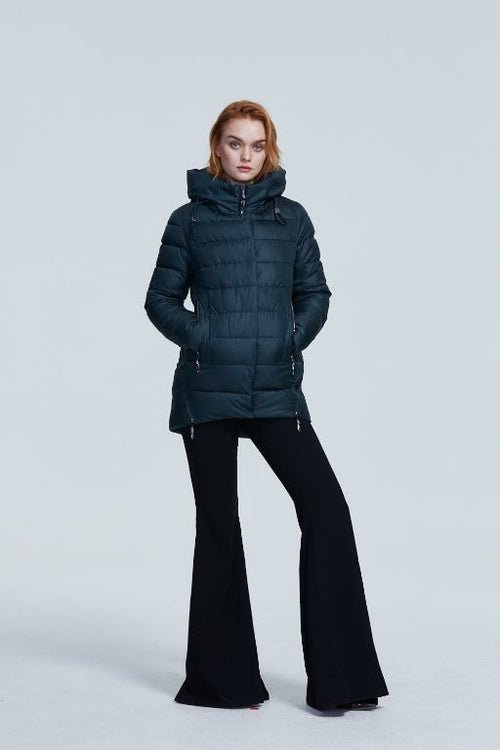 Parka Donna con Cappuccio – Giubbotto Invernale Caldo e Casual - Veyla