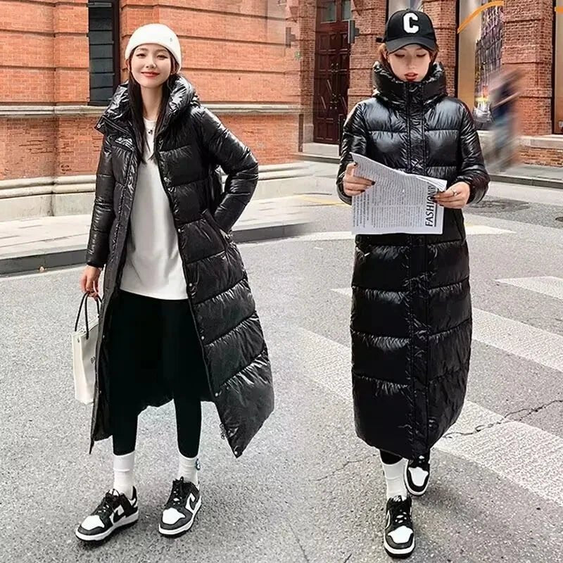 Parka Lungo Invernale Impermeabile con Cappuccio - Veyla