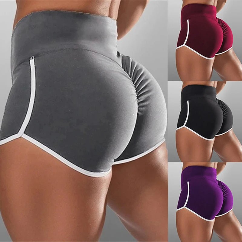 Shorts Donna Sportivi – Pantaloncini Slim Fitness Yoga Palestra a Vita Bassa - Veyla