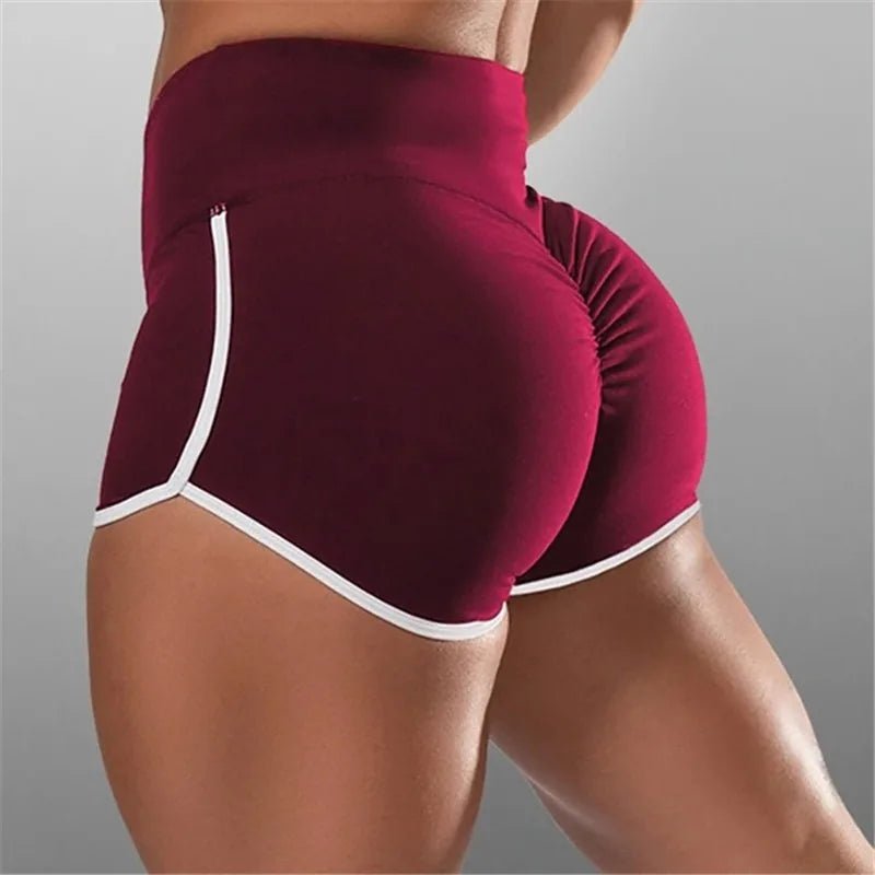 Shorts Donna Sportivi – Pantaloncini Slim Fitness Yoga Palestra a Vita Bassa - Veyla