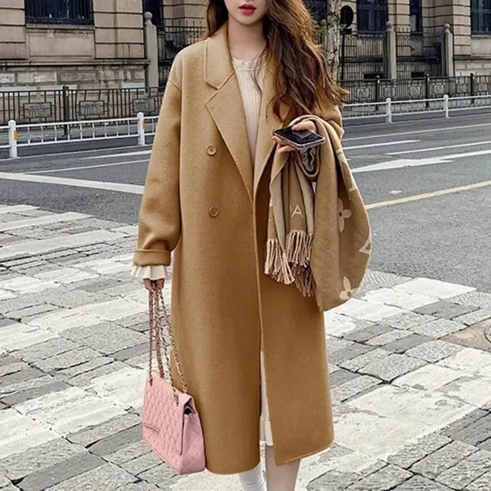 Veyla – Trench Doppiopetto Donna – Cappotto Lungo Invernale Elegante - Veyla