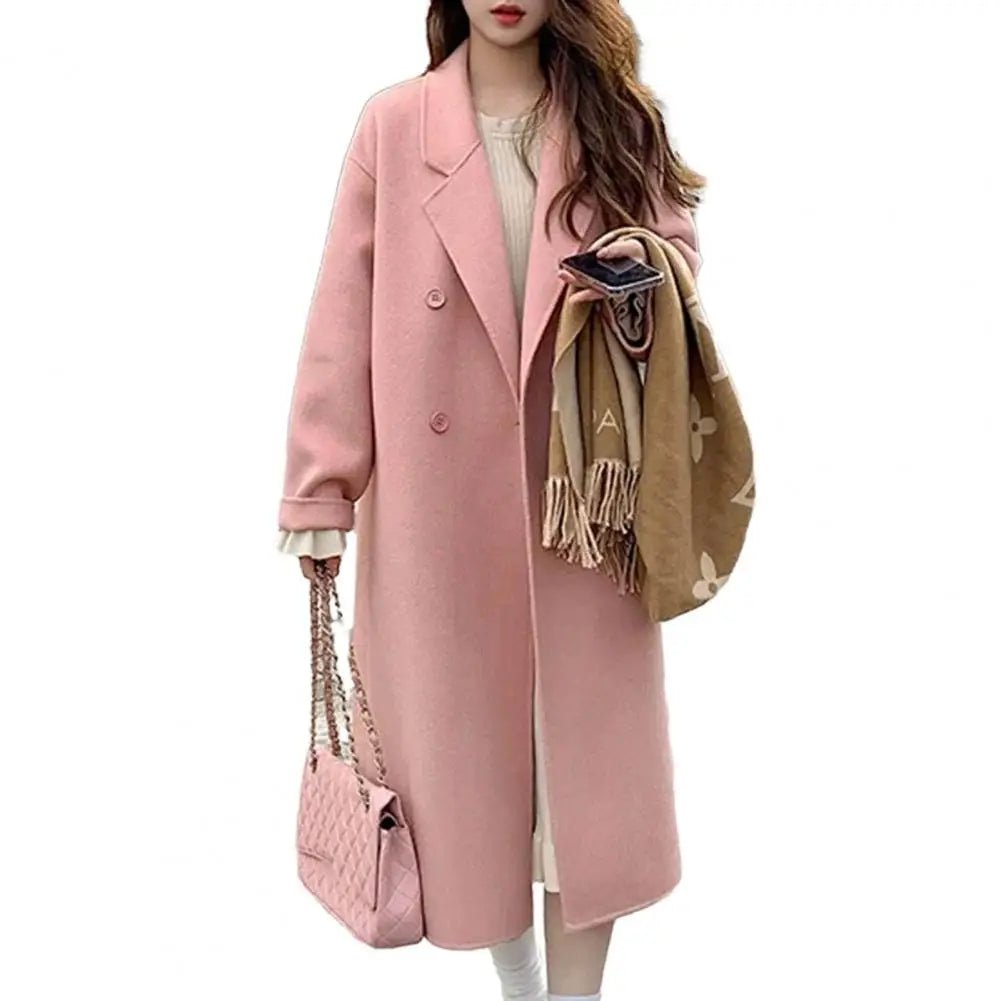 Veyla – Trench Doppiopetto Donna – Cappotto Lungo Invernale Elegante - Veyla
